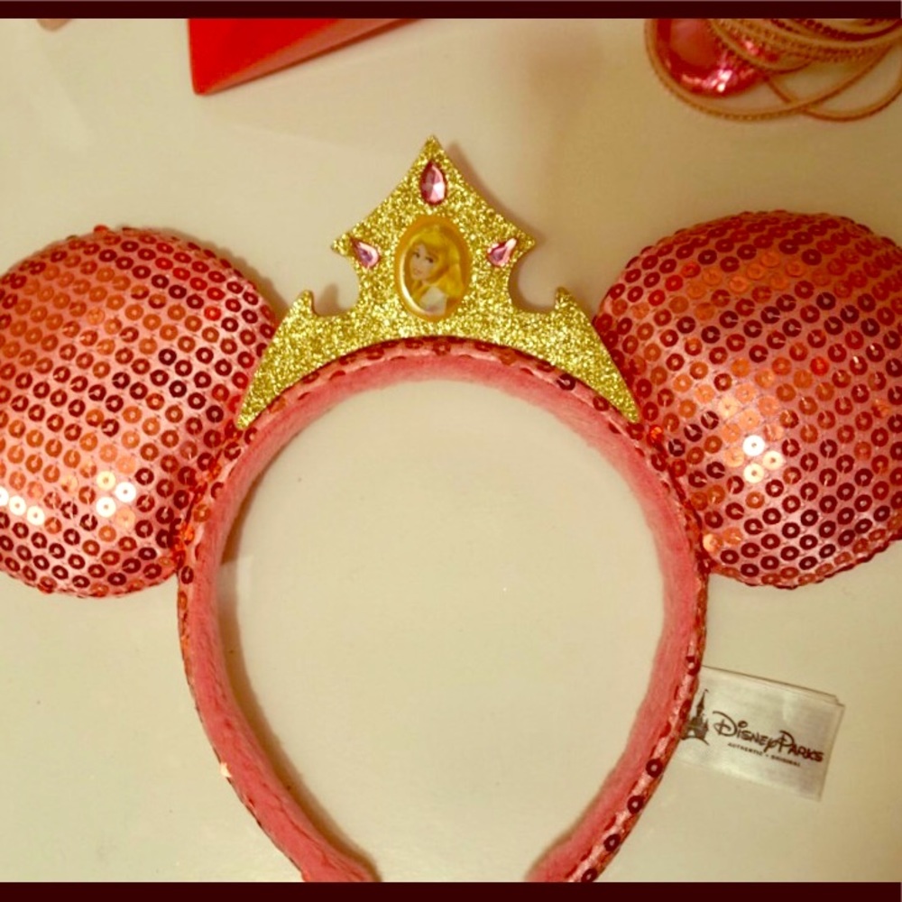 Disney Sleeping Beauty Aurora Minnie Mouse ears